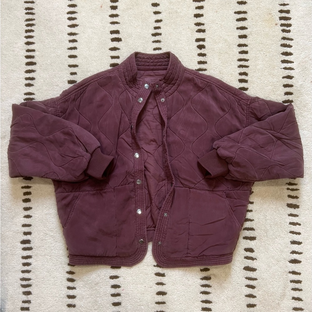 Blank NYC Quilted Bomber